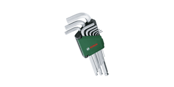 Conjunto de 9 chaves sextavadas